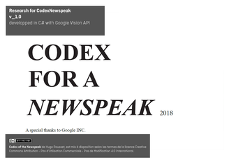 Codex for a Newspeak
